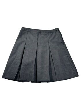 Tommy Hilfiger Pleated Girls Size 12Skirt in Dark Gray